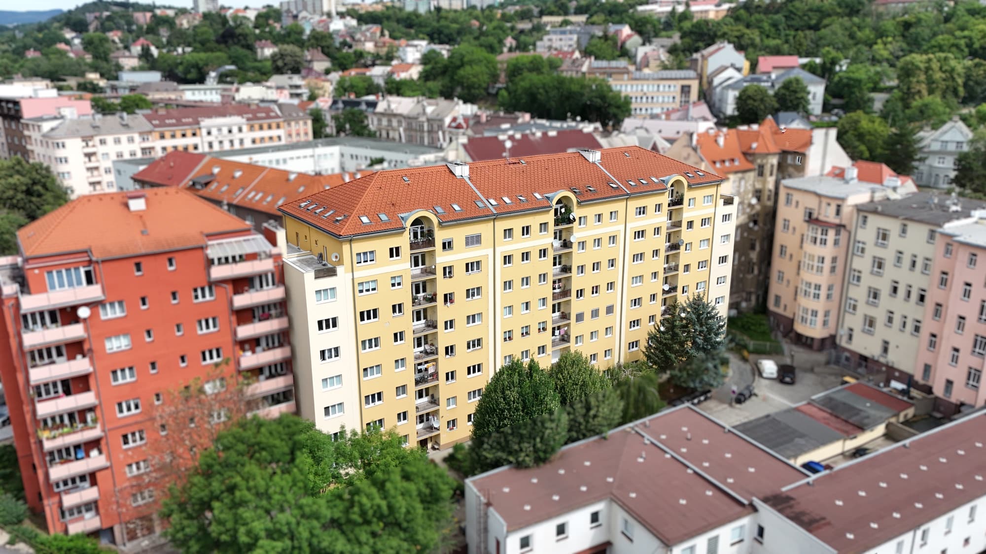 Byt 3+1 s vnitroblokem, Londýnská, Ústí nad Labem